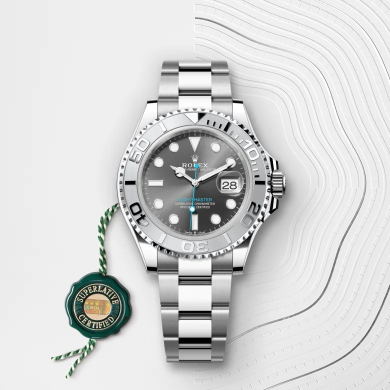 Rolex Yacht-Master in Rolesium (Kombination aus Edelstahl Oystersteel und Platin), M126622-0001 - S.M.WILD