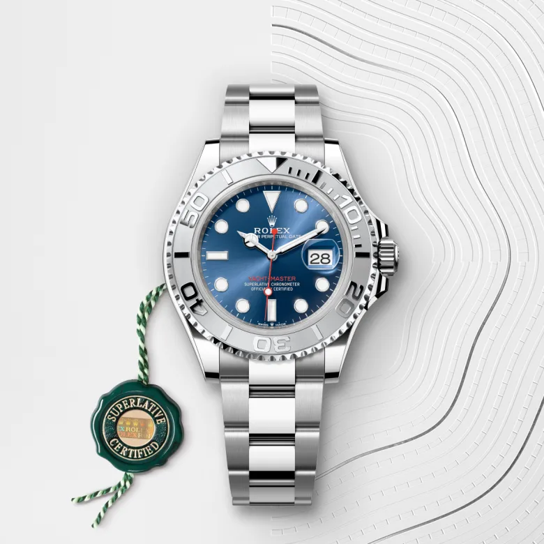 Rolex Yacht-Master in Rolesium (Kombination aus Edelstahl Oystersteel und Platin), M126622-0002 - S.M.WILD