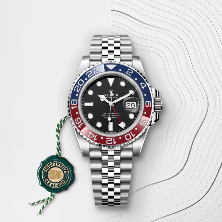 Rolex GMT-Master II in Edelstahl Oystersteel, M126710BLRO-0001 - S.M.WILD