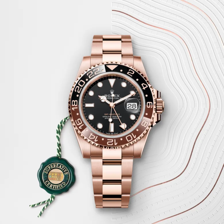 Rolex GMT-Master II in 18 Karat Everose-Gold, M126715CHNR-0001 - S.M.WILD
