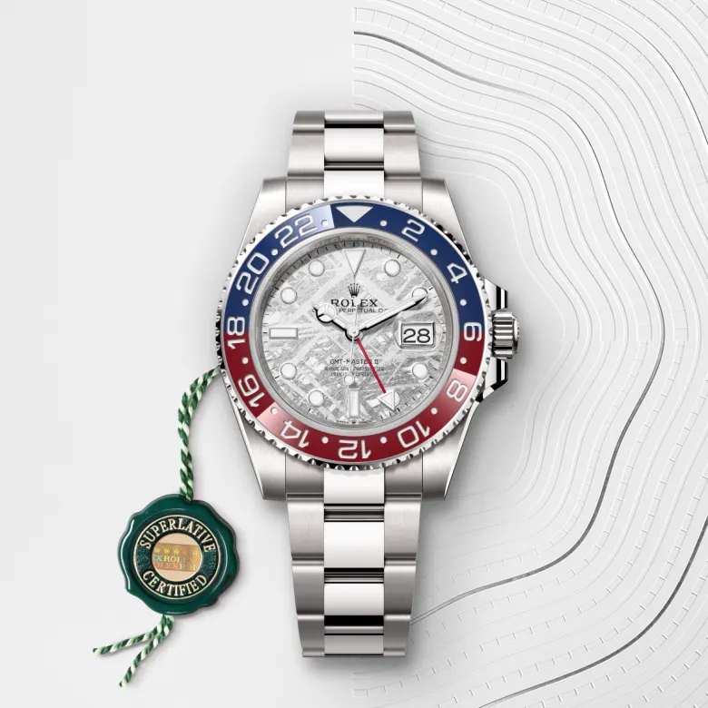 Rolex GMT-Master II in 18 Karat Weißgold, M126719BLRO-0002 - S.M.WILD