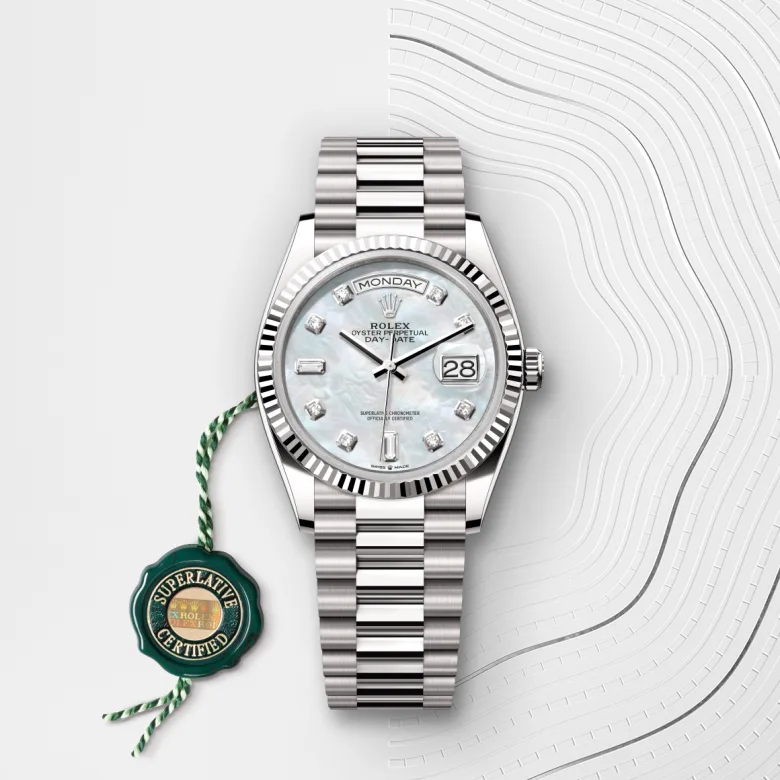 Rolex Day-Date in 18 Karat Weißgold, M128239-0007 - S.M.WILD
