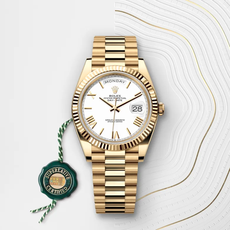 Rolex Day-Date in 18 Karat Gelbgold, M228238-0042 - S.M.WILD