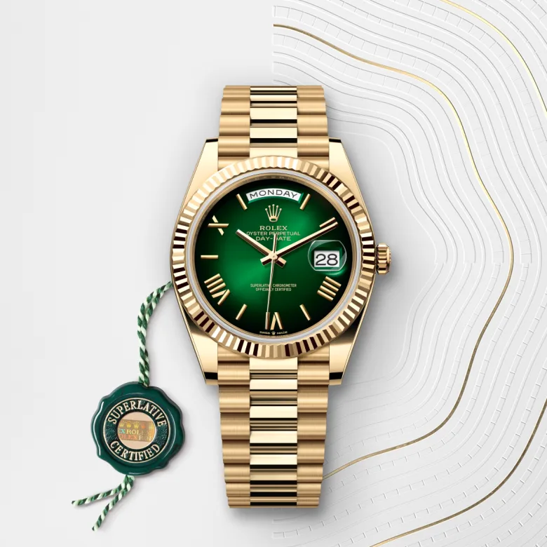 Rolex Day-Date in 18 Karat Gelbgold, M228238-0069 - S.M.WILD