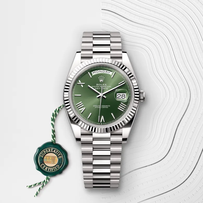 Rolex Day-Date in 18 Karat Weißgold, M228239-0033 - S.M.WILD