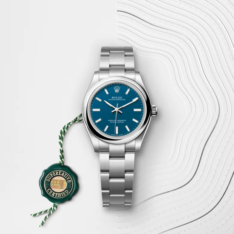 Rolex Oyster Perpetual in Edelstahl Oystersteel, M277200-0017 - S.M.WILD