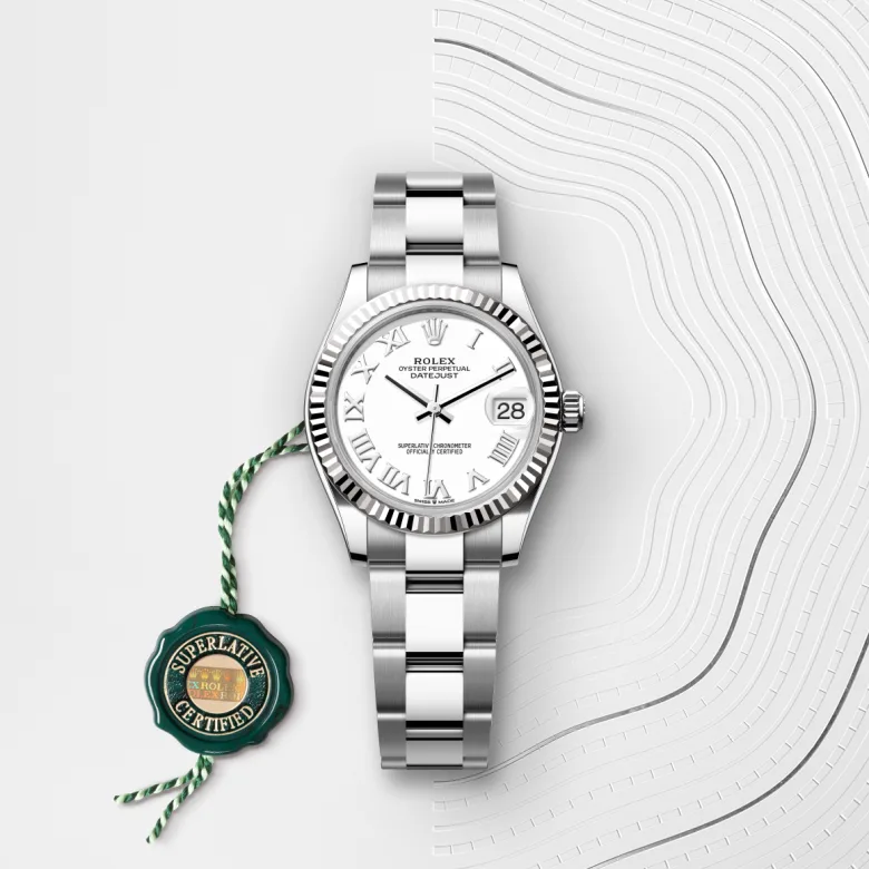 Rolex Datejust in Rolesor weiß (Kombination aus Edelstahl Oystersteel und Weißgold), M278274-0009 - S.M.WILD