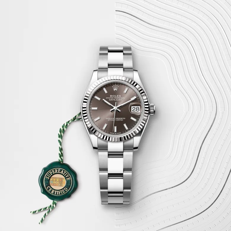 Rolex Datejust in Rolesor weiß (Kombination aus Edelstahl Oystersteel und Weißgold), M278274-0015 - S.M.WILD
