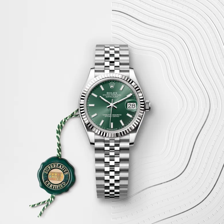 Rolex Datejust in Rolesor weiß (Kombination aus Edelstahl Oystersteel und Weißgold), M278274-0018 - S.M.WILD