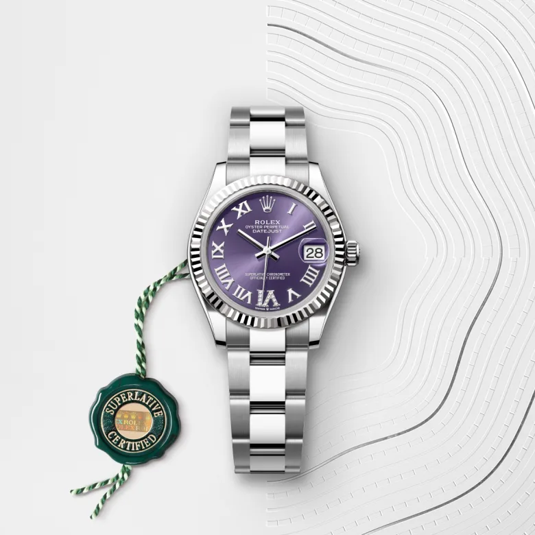 Rolex Datejust in Rolesor weiß (Kombination aus Edelstahl Oystersteel und Weißgold), M278274-0025 - S.M.WILD