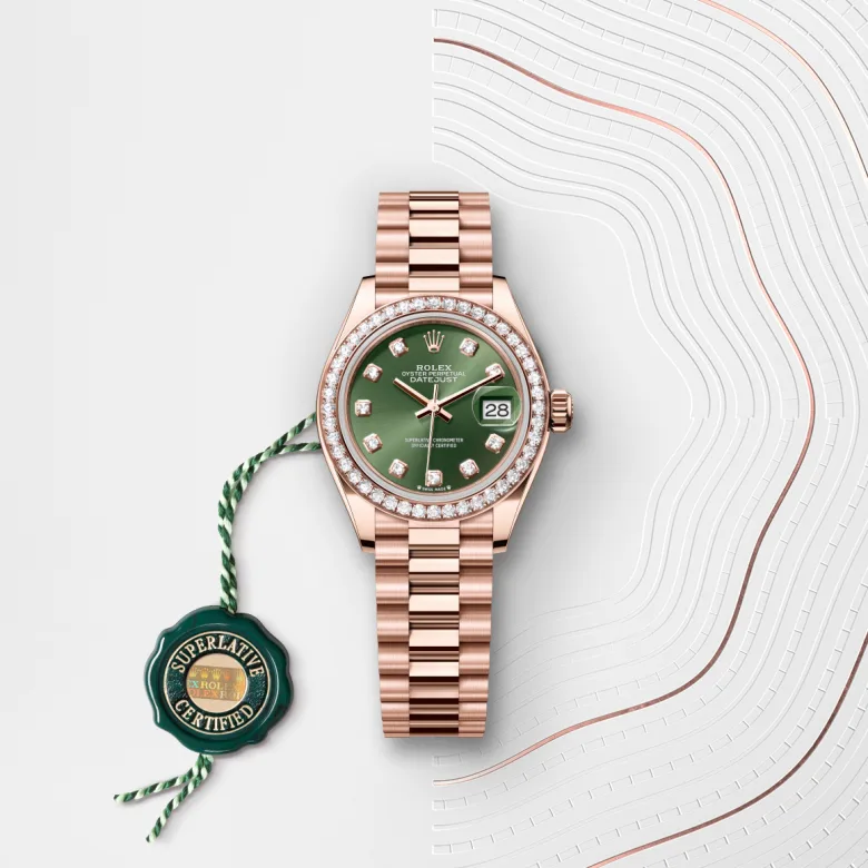Rolex Lady-Datejust in 18 Karat Everose-Gold, M279135RBR-0014 - S.M.WILD