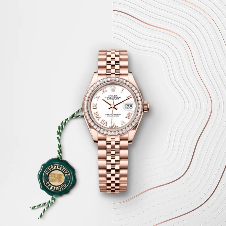 Rolex Lady-Datejust in 18 Karat Everose-Gold, M279135RBR-0024 - S.M.WILD