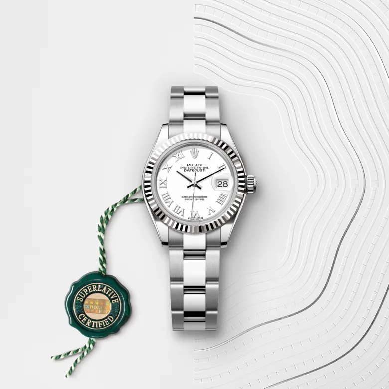 Rolex Lady-Datejust in Rolesor weiß (Kombination aus Edelstahl Oystersteel und Weißgold), M279174-0020 - S.M.WILD