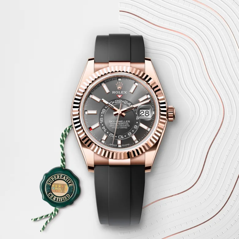 Rolex Sky-Dweller in 18 Karat Everose-Gold, M336235-0004 - S.M.WILD