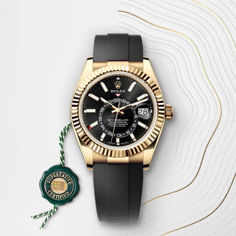 Rolex Sky-Dweller in 18 Karat Gelbgold, M336238-0002 - S.M.WILD