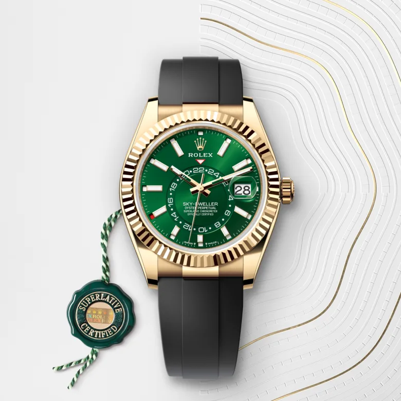 Rolex Sky-Dweller in 18 Karat Gelbgold, M336238-0004 - S.M.WILD