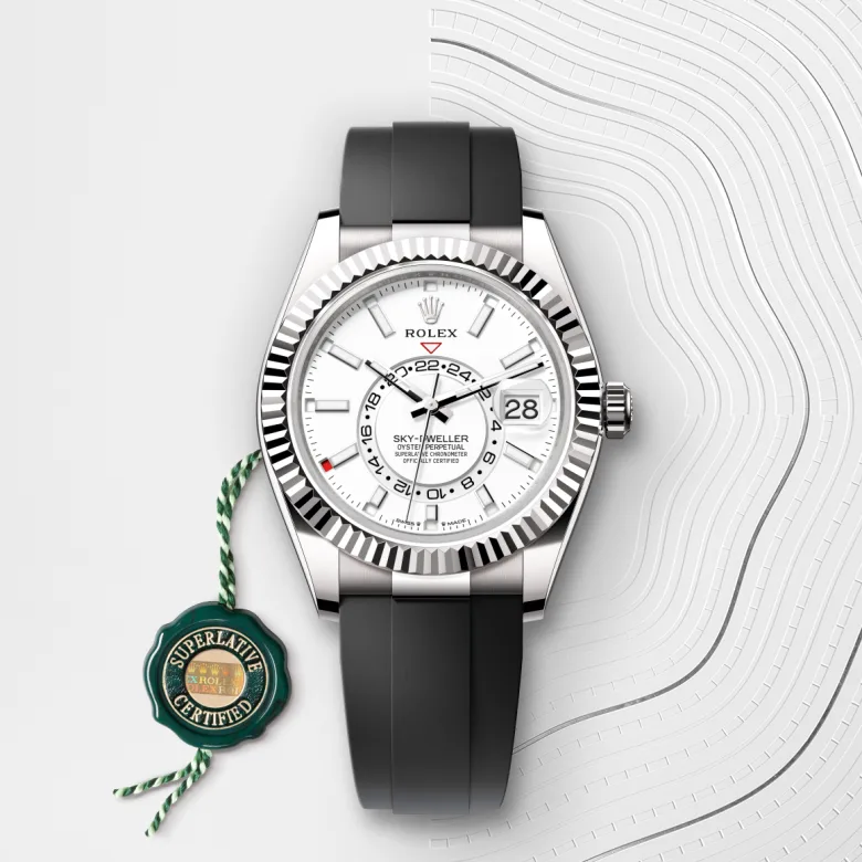 Rolex Sky-Dweller in 18 Karat Weißgold, M336239-0003 - S.M.WILD