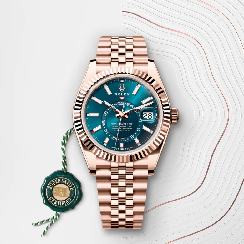 Rolex Sky-Dweller in 18 Karat Everose-Gold, M336935-0005 - S.M.WILD
