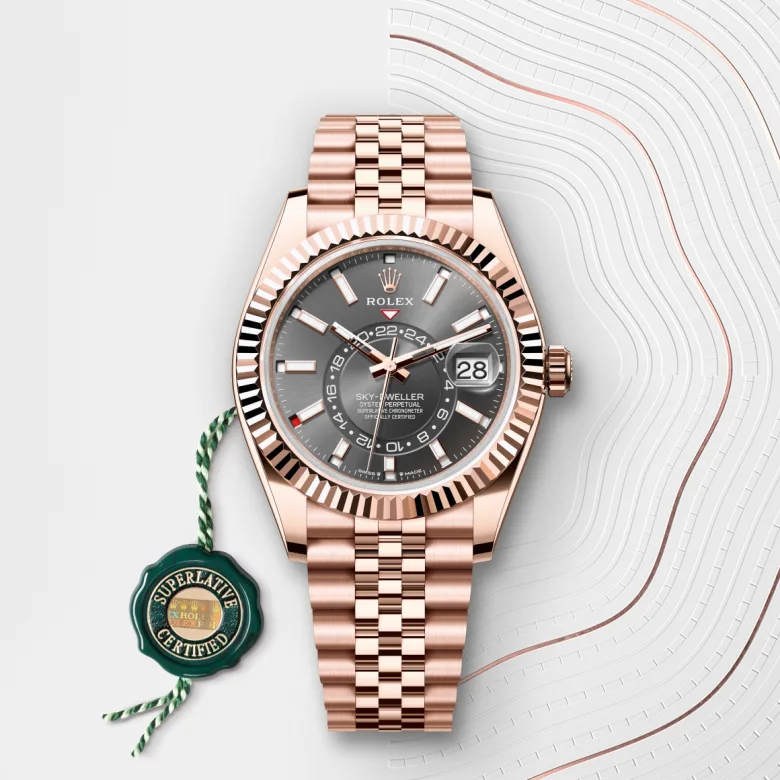 Rolex Sky-Dweller in 18 Karat Everose-Gold, M336935-0008 - S.M.WILD