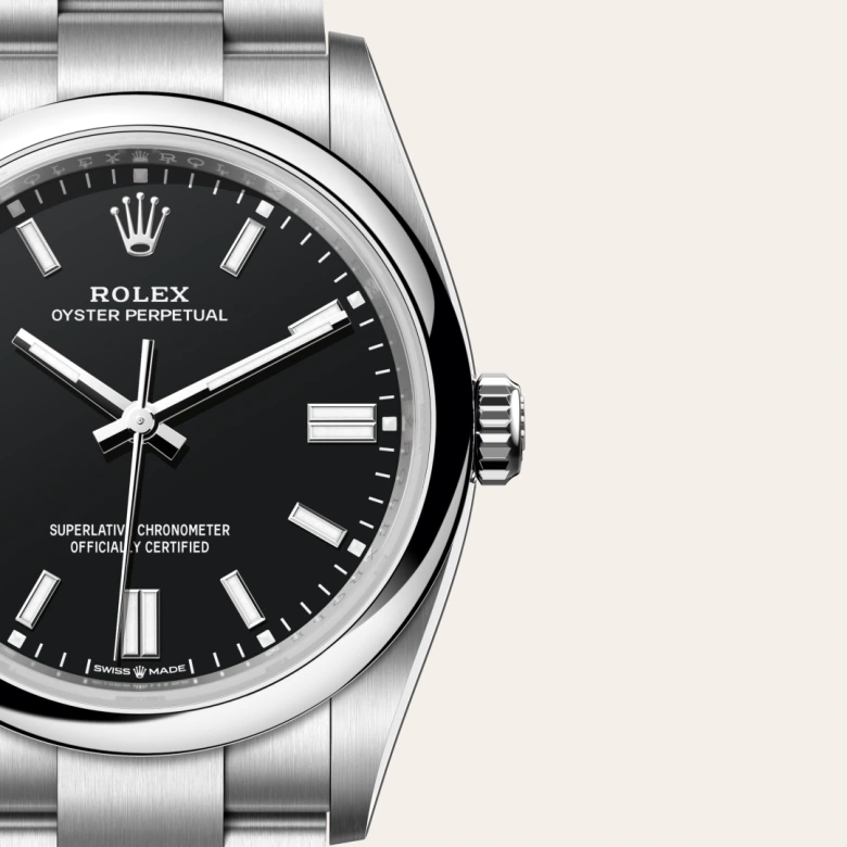 Rolex Oyster Perpetual in Edelstahl Oystersteel, M126000-0014 - S.M.WILD