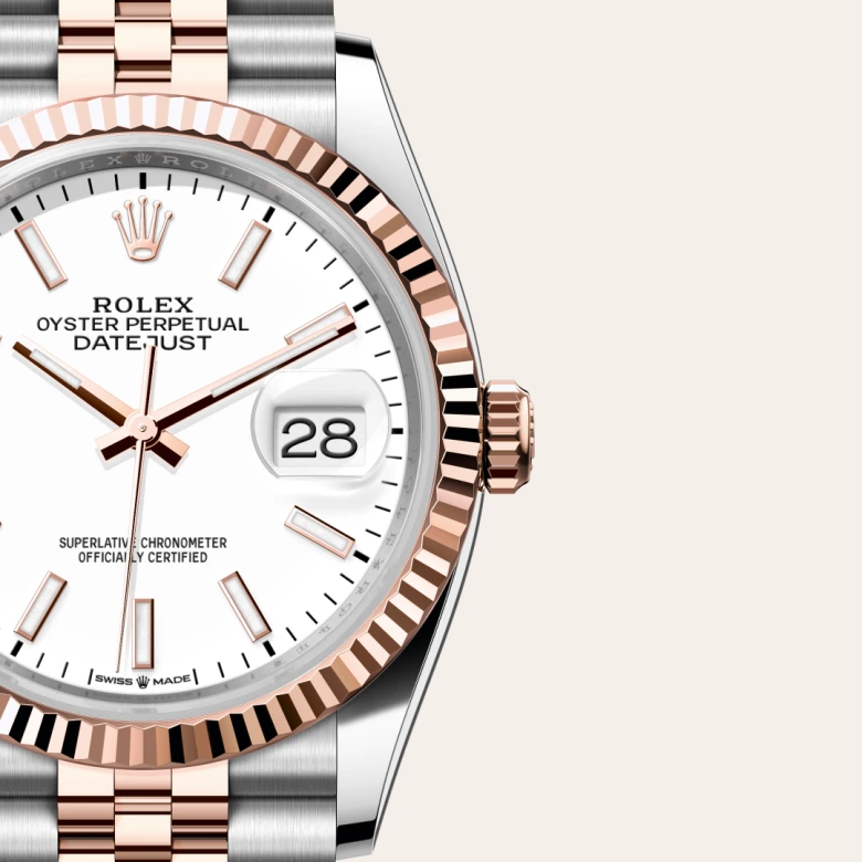 Rolex Datejust in Rolesor Everose (Kombination aus Edelstahl Oystersteel und Everose-Gold), M126231-0017 - S.M.WILD