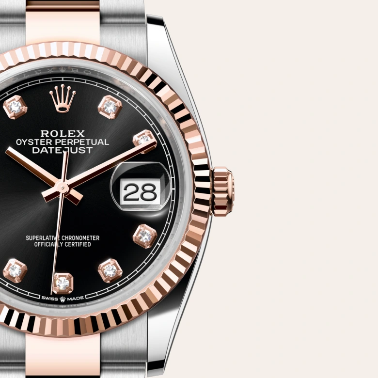 Rolex Datejust in Rolesor Everose (Kombination aus Edelstahl Oystersteel und Everose-Gold), M126231-0020 - S.M.WILD