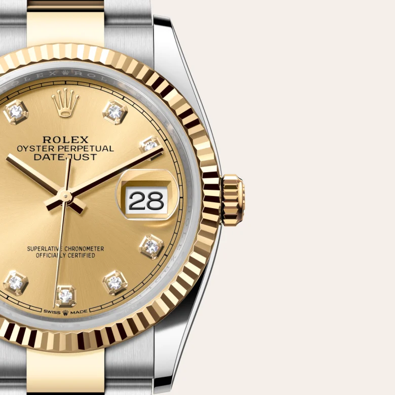 Rolex Datejust in Rolesor gelb (Kombination aus Edelstahl Oystersteel und Gelbgold), M126233-0018 - S.M.WILD