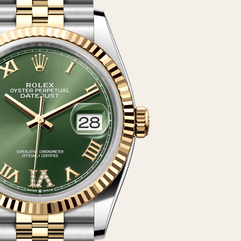 Rolex Datejust in Rolesor gelb (Kombination aus Edelstahl Oystersteel und Gelbgold), M126233-0025 - S.M.WILD