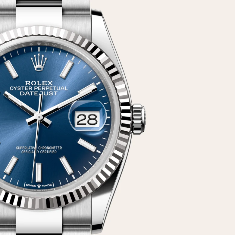 Rolex Datejust in Rolesor weiß (Kombination aus Edelstahl Oystersteel und Weißgold), M126234-0018 - S.M.WILD