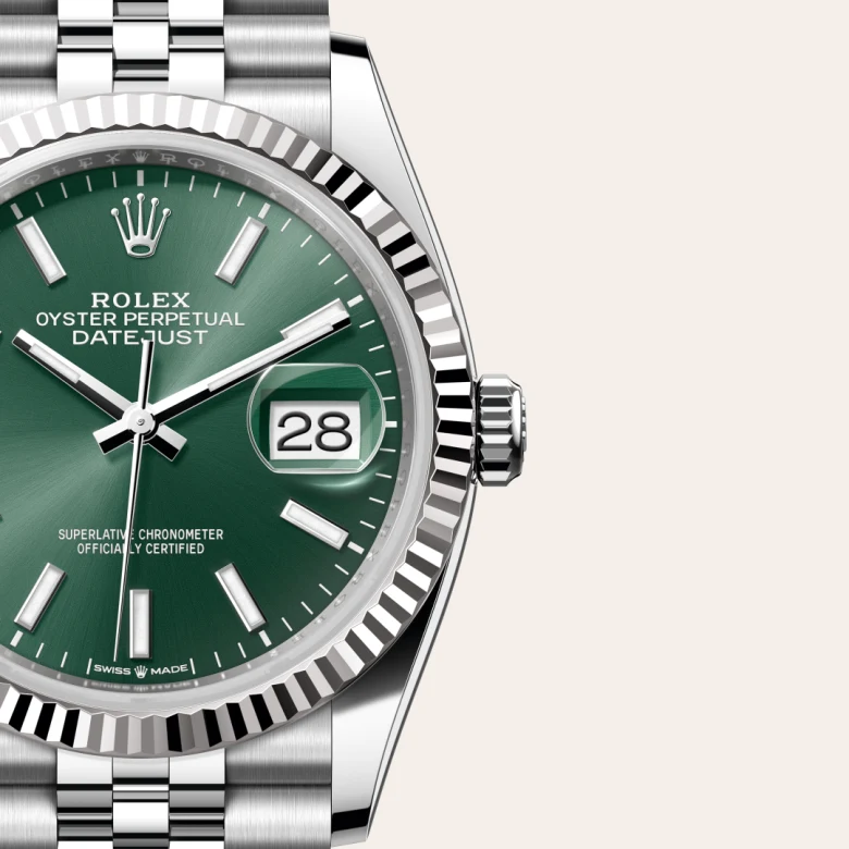 Rolex Datejust in Rolesor weiß (Kombination aus Edelstahl Oystersteel und Weißgold), M126234-0051 - S.M.WILD