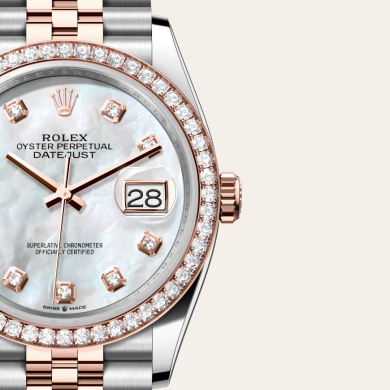 Rolex Datejust in Rolesor Everose (Kombination aus Edelstahl Oystersteel und Everose-Gold), M126281RBR-0009 - S.M.WILD
