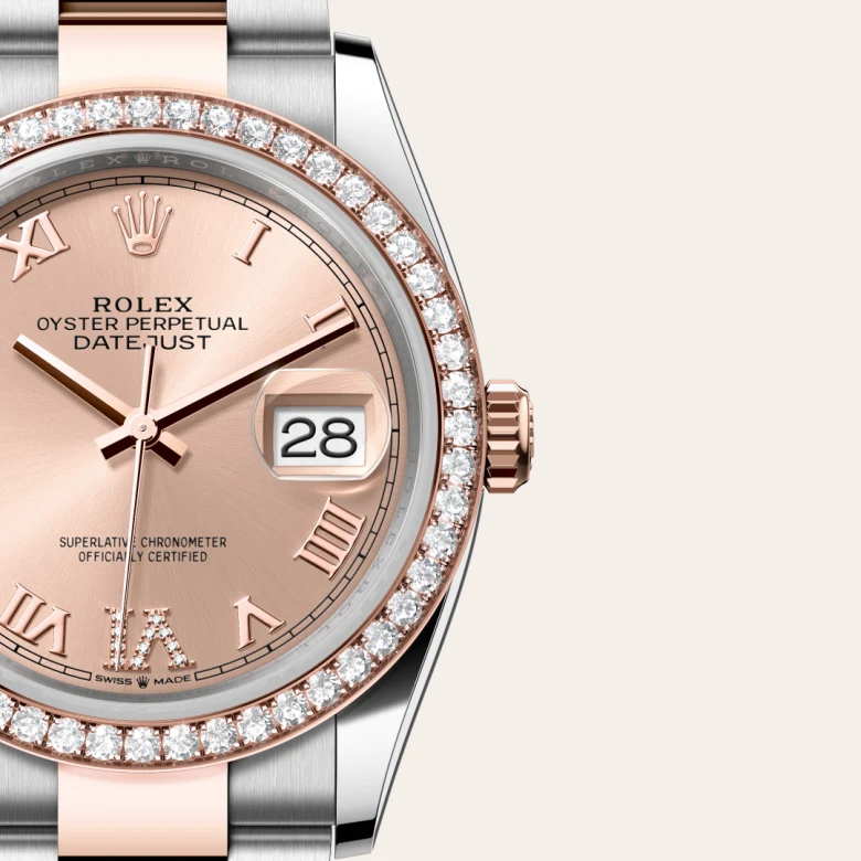 Rolex Datejust in Rolesor Everose (Kombination aus Edelstahl Oystersteel und Everose-Gold), M126281RBR-0016 - S.M.WILD