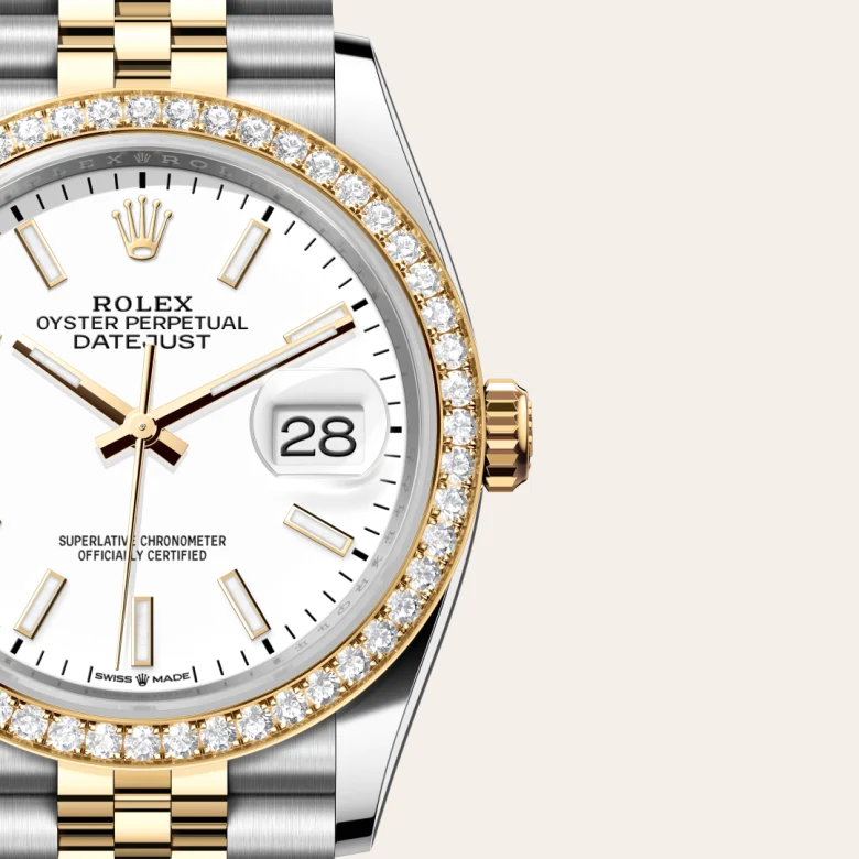 Rolex Datejust in Rolesor gelb (Kombination aus Edelstahl Oystersteel und Gelbgold), M126283RBR-0005 - S.M.WILD