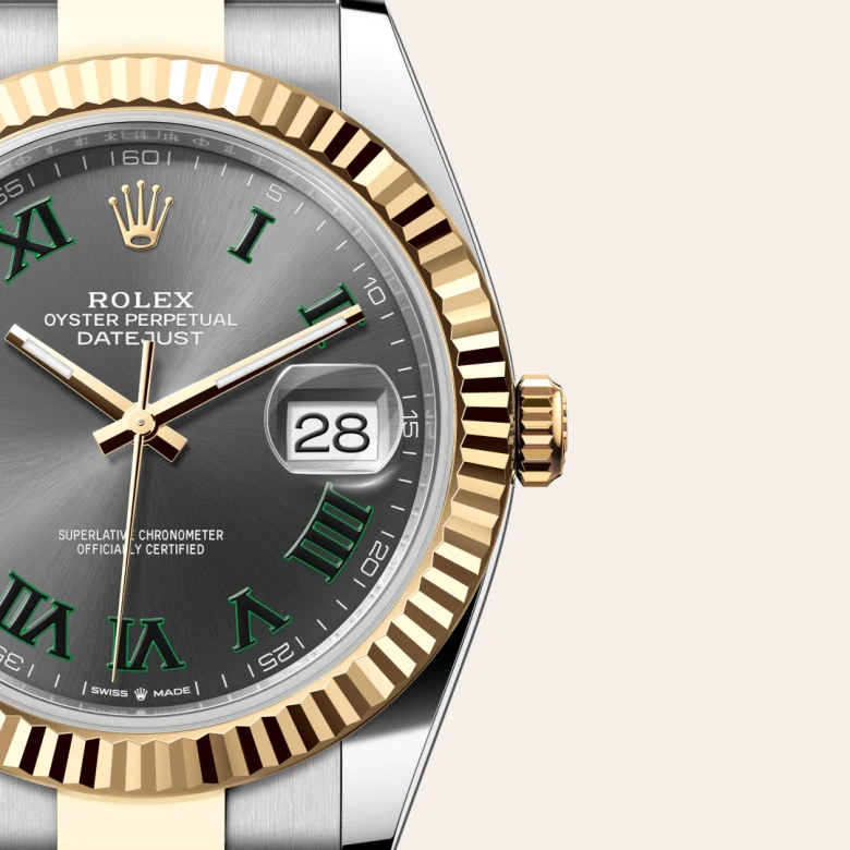 Rolex Datejust in Rolesor gelb (Kombination aus Edelstahl Oystersteel und Gelbgold), M126333-0019 - S.M.WILD