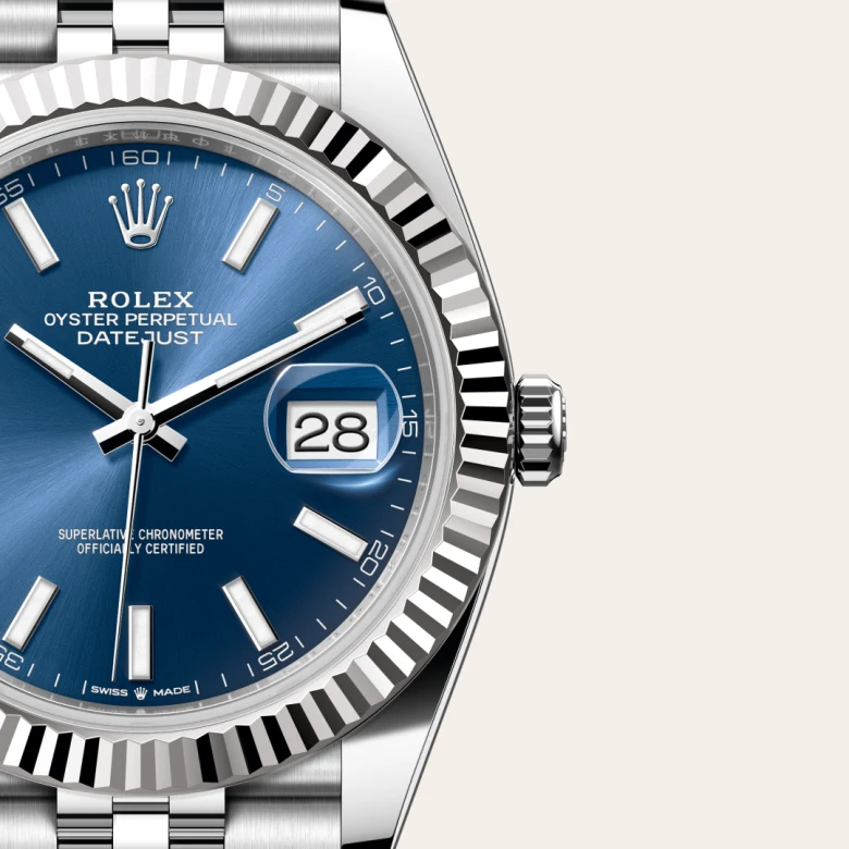 Rolex Datejust in Rolesor weiß (Kombination aus Edelstahl Oystersteel und Weißgold), M126334-0002 - S.M.WILD