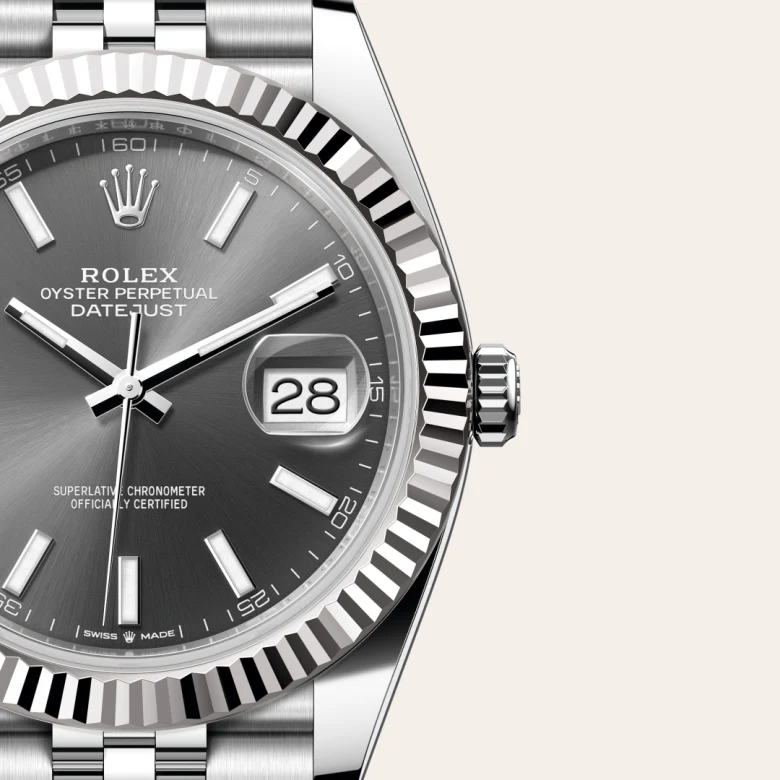 Rolex Datejust in Rolesor weiß (Kombination aus Edelstahl Oystersteel und Weißgold), M126334-0014 - S.M.WILD