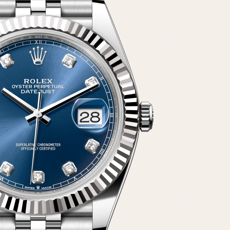 Rolex Datejust in Rolesor weiß (Kombination aus Edelstahl Oystersteel und Weißgold), M126334-0016 - S.M.WILD