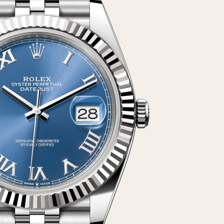 Rolex Datejust in Rolesor weiß (Kombination aus Edelstahl Oystersteel und Weißgold), M126334-0026 - S.M.WILD
