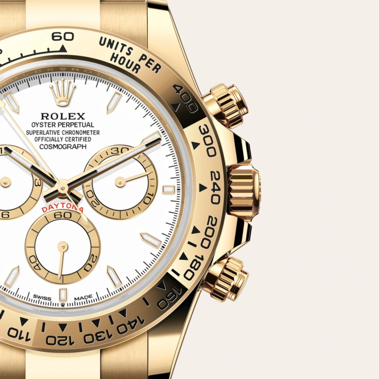 Rolex Cosmograph Daytona in 18 Karat Gelbgold, M126508-0001 - S.M.WILD