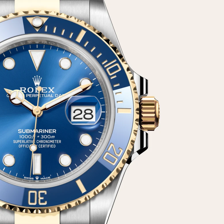 Rolex Submariner in Rolesor gelb (Kombination aus Edelstahl Oystersteel und Gelbgold), M126613LB-0002 - S.M.WILD