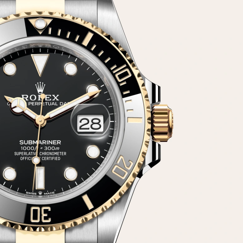Rolex Submariner in Rolesor gelb (Kombination aus Edelstahl Oystersteel und Gelbgold), M126613LN-0002 - S.M.WILD