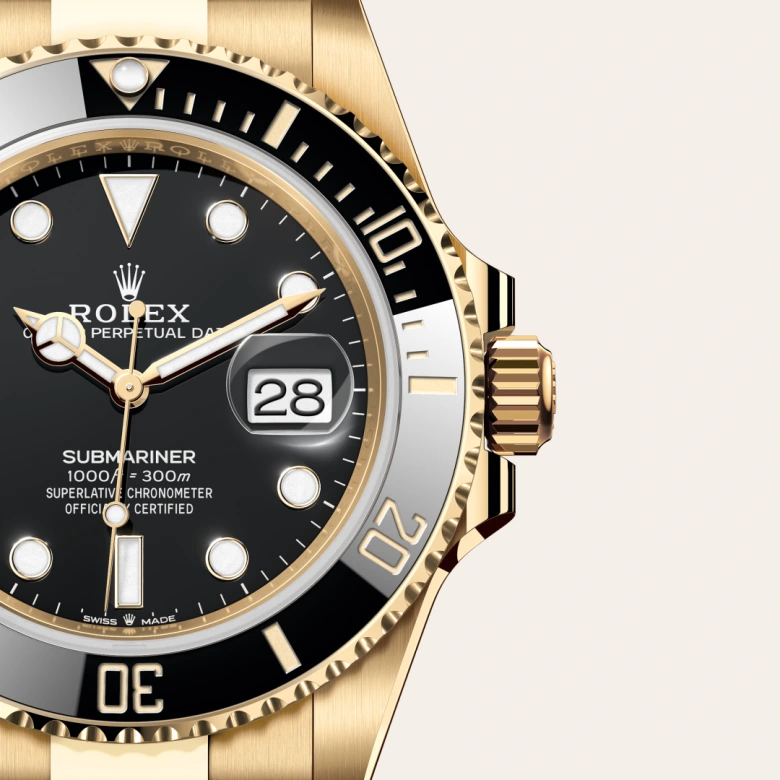 Rolex Submariner in 18 Karat Gelbgold, M126618LN-0002 - S.M.WILD