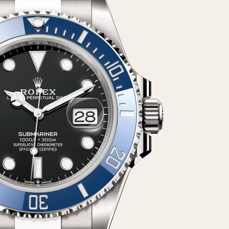 Rolex Submariner in 18 Karat Weißgold, M126619LB-0003 - S.M.WILD
