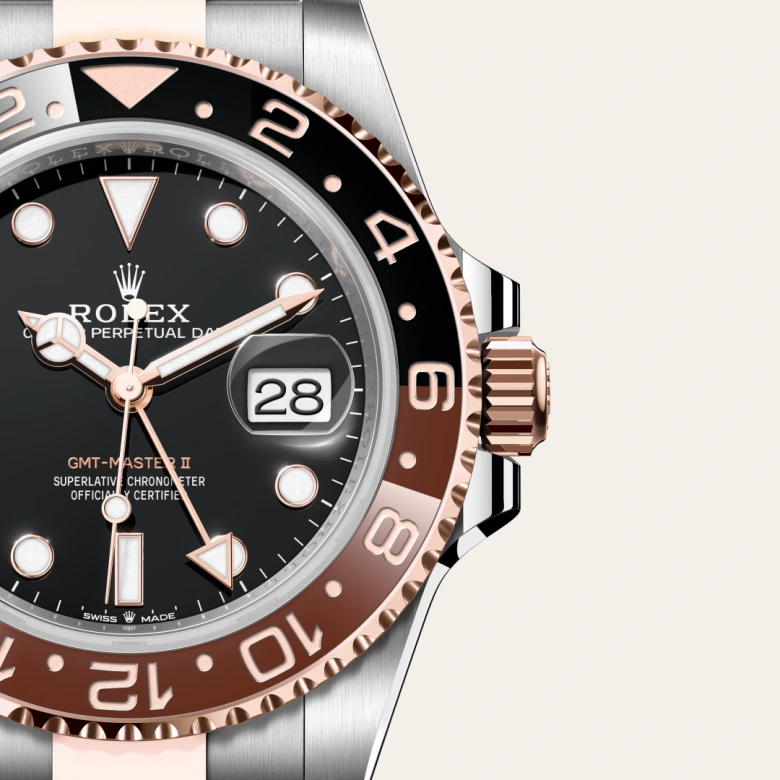 Rolex GMT-Master II in Rolesor Everose (Kombination aus Edelstahl Oystersteel und Everose-Gold), M126711CHNR-0002 - S.M.WILD