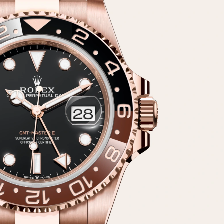Rolex GMT-Master II in 18 Karat Everose-Gold, M126715CHNR-0001 - S.M.WILD