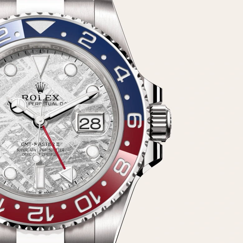 Rolex GMT-Master II in 18 Karat Weißgold, M126719BLRO-0002 - S.M.WILD