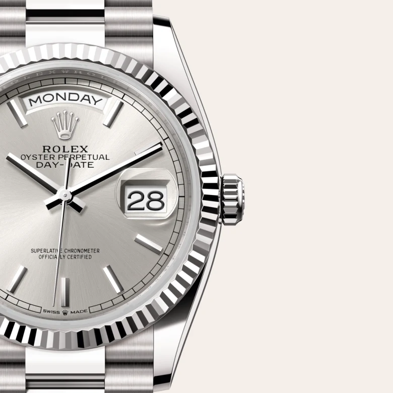 Rolex Day-Date in 18 Karat Weißgold, M128239-0005 - S.M.WILD