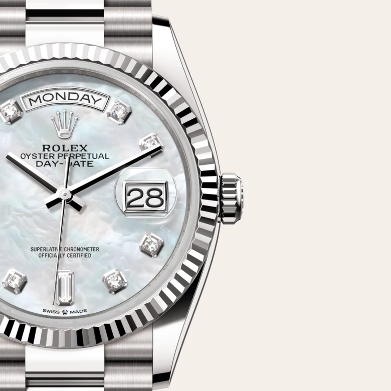Rolex Day-Date in 18 Karat Weißgold, M128239-0007 - S.M.WILD