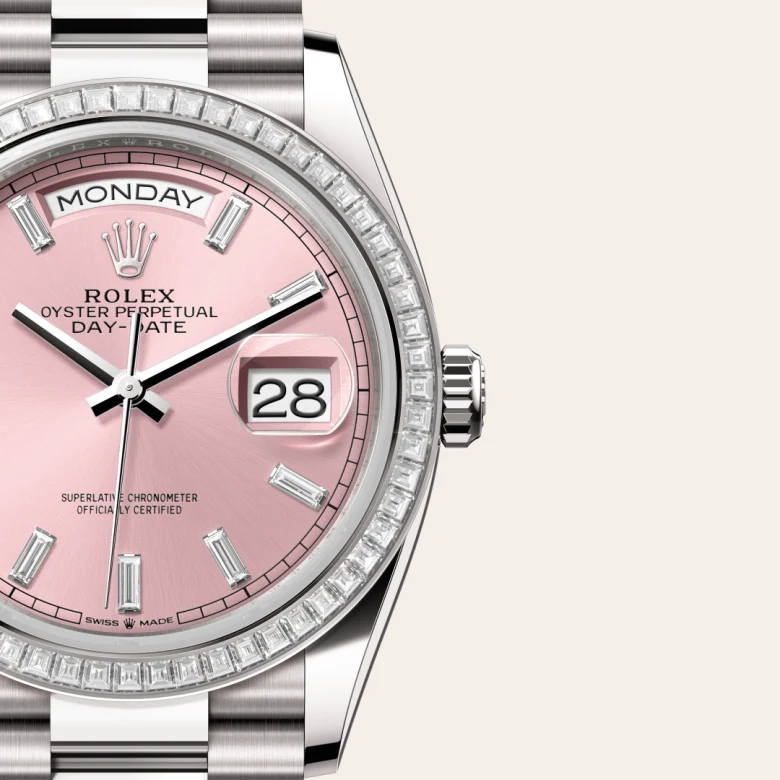 Rolex Day-Date in 18 Karat Weißgold, M128399TBR-0029 - S.M.WILD