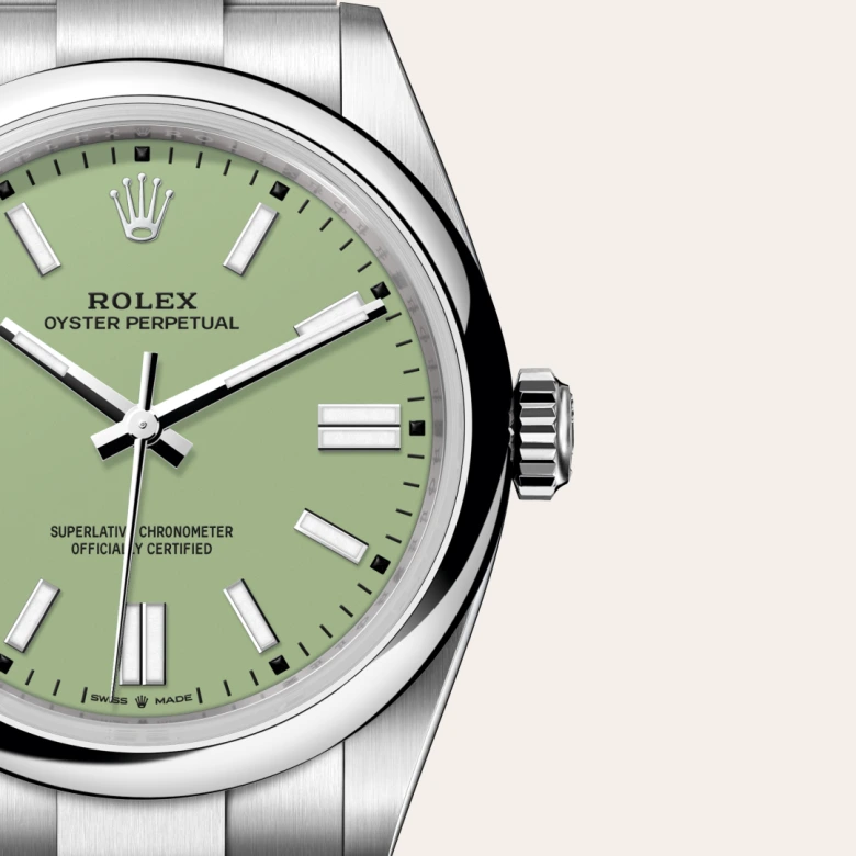 Rolex Oyster Perpetual in Edelstahl Oystersteel, M134300-0006 - S.M.WILD